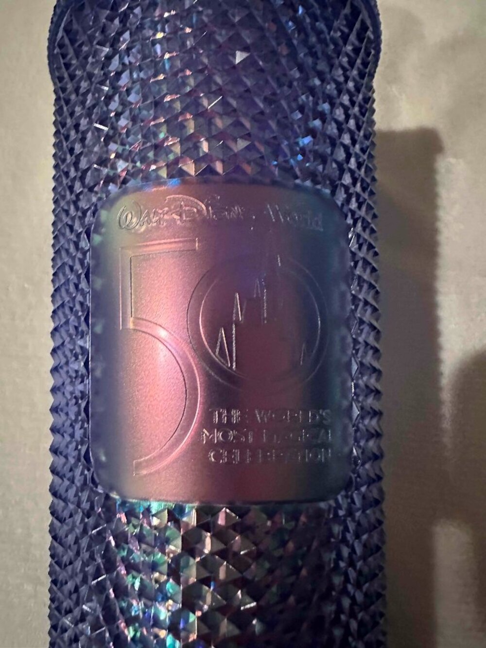Walt disney world 50th Starbucks studded tumbler NWT